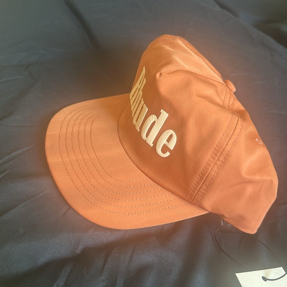 Rhude snap back Hat - peach - Picture 3 of 7